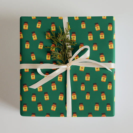 Rush Green Edition Gift Wrap (3 Sheets)