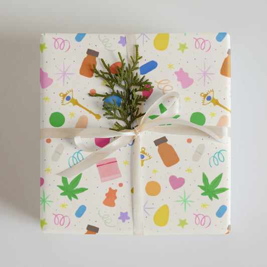 Sunday Funday Gift Wrap (3 Sheets)