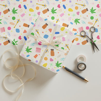 Sunday Funday Gift Wrap (3 Sheets)