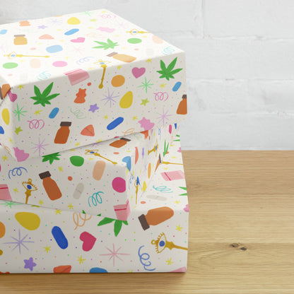 Sunday Funday Gift Wrap (3 Sheets)