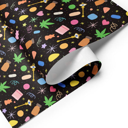 Sunday Funday Black Edition Gift Wrap (3 Sheets)