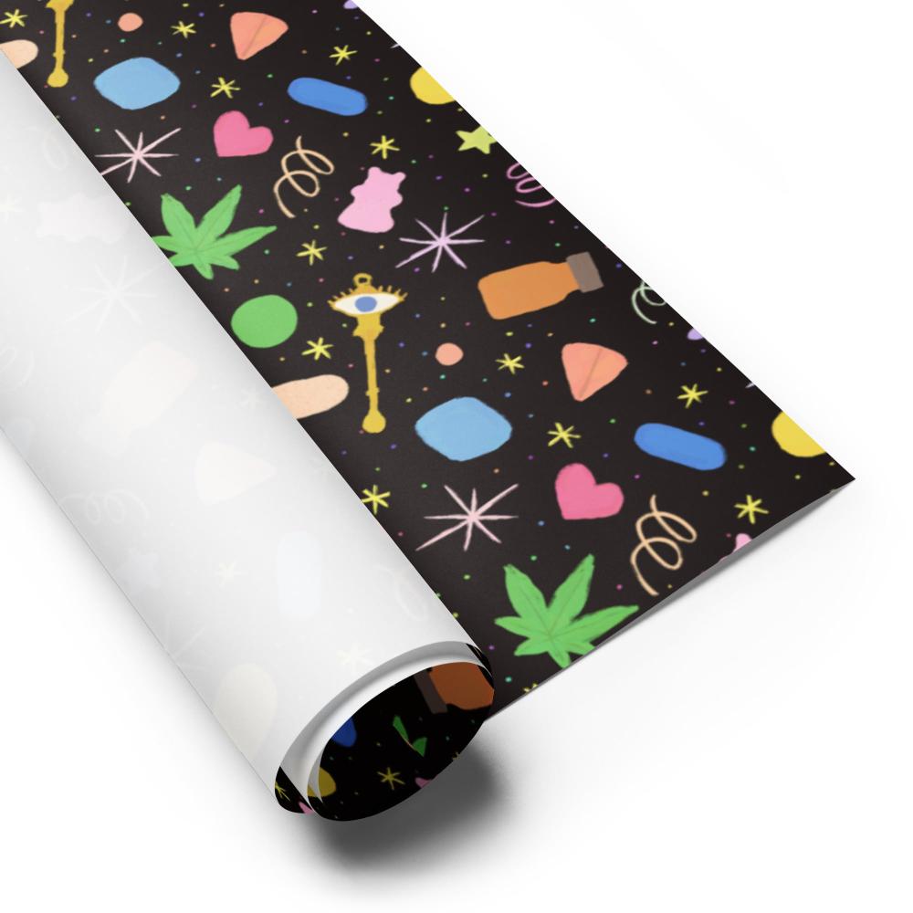 Sunday Funday Black Edition Gift Wrap (3 Sheets)