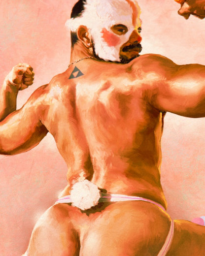 Gay Easter Bunny Print