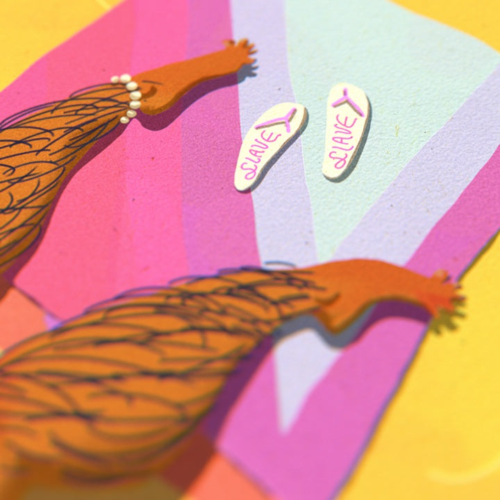 Gay Letter V Print