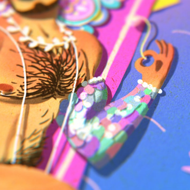 Gay Letter Z Print