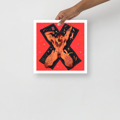 Gay Letter X Print