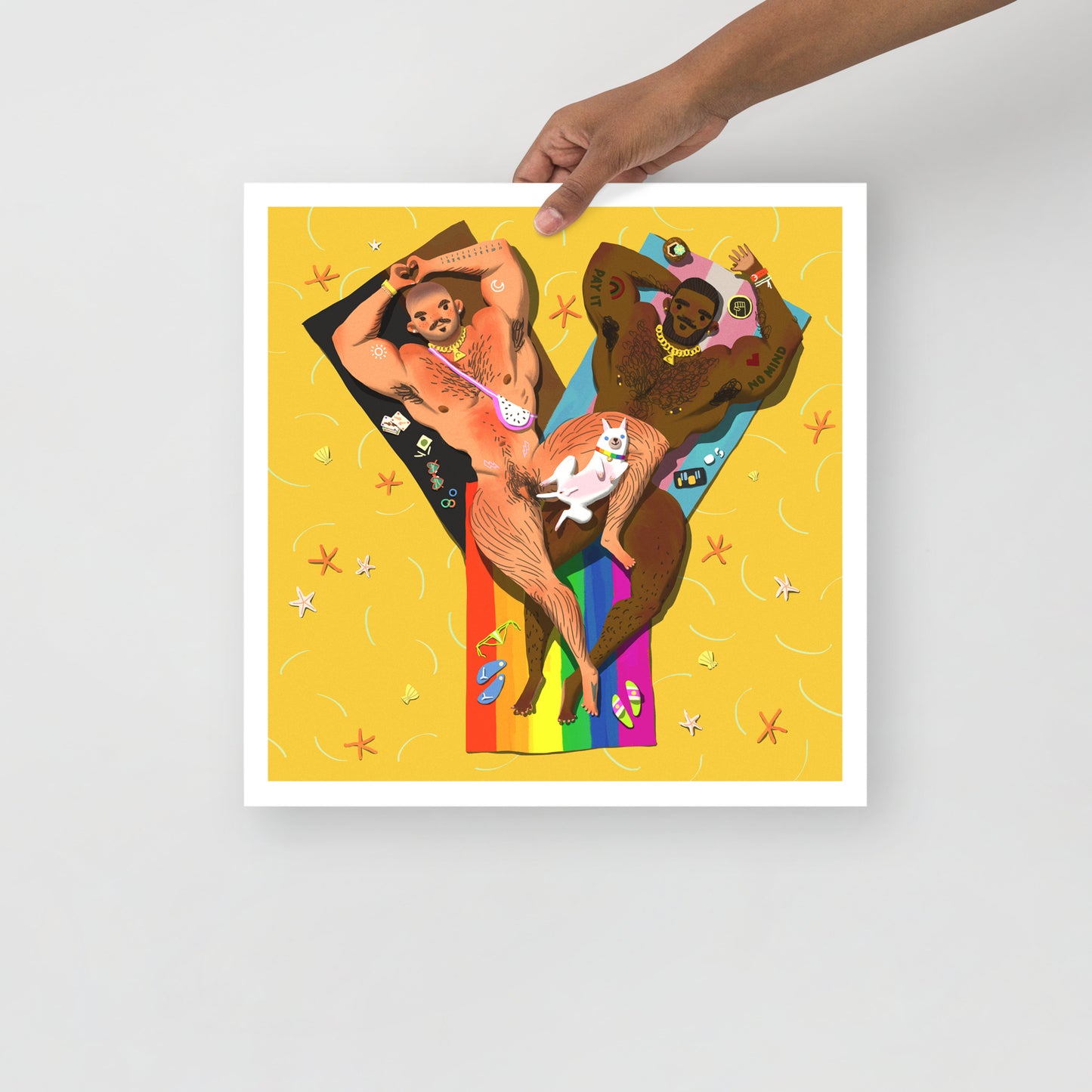 Gay Letter Y Print