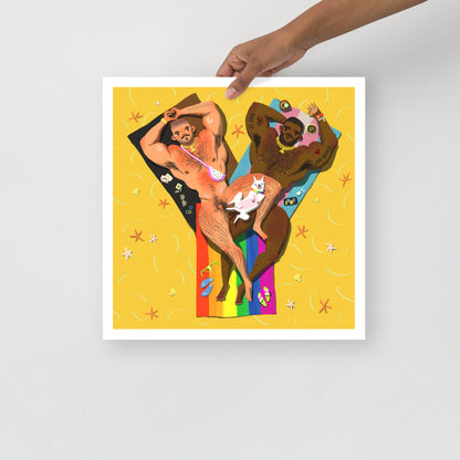 Gay Letter Y Print