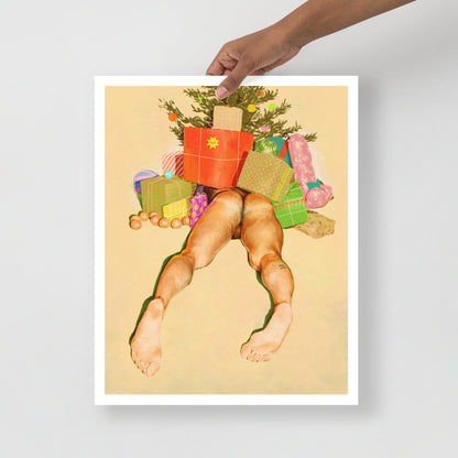 Gay Christmas Holiday Print