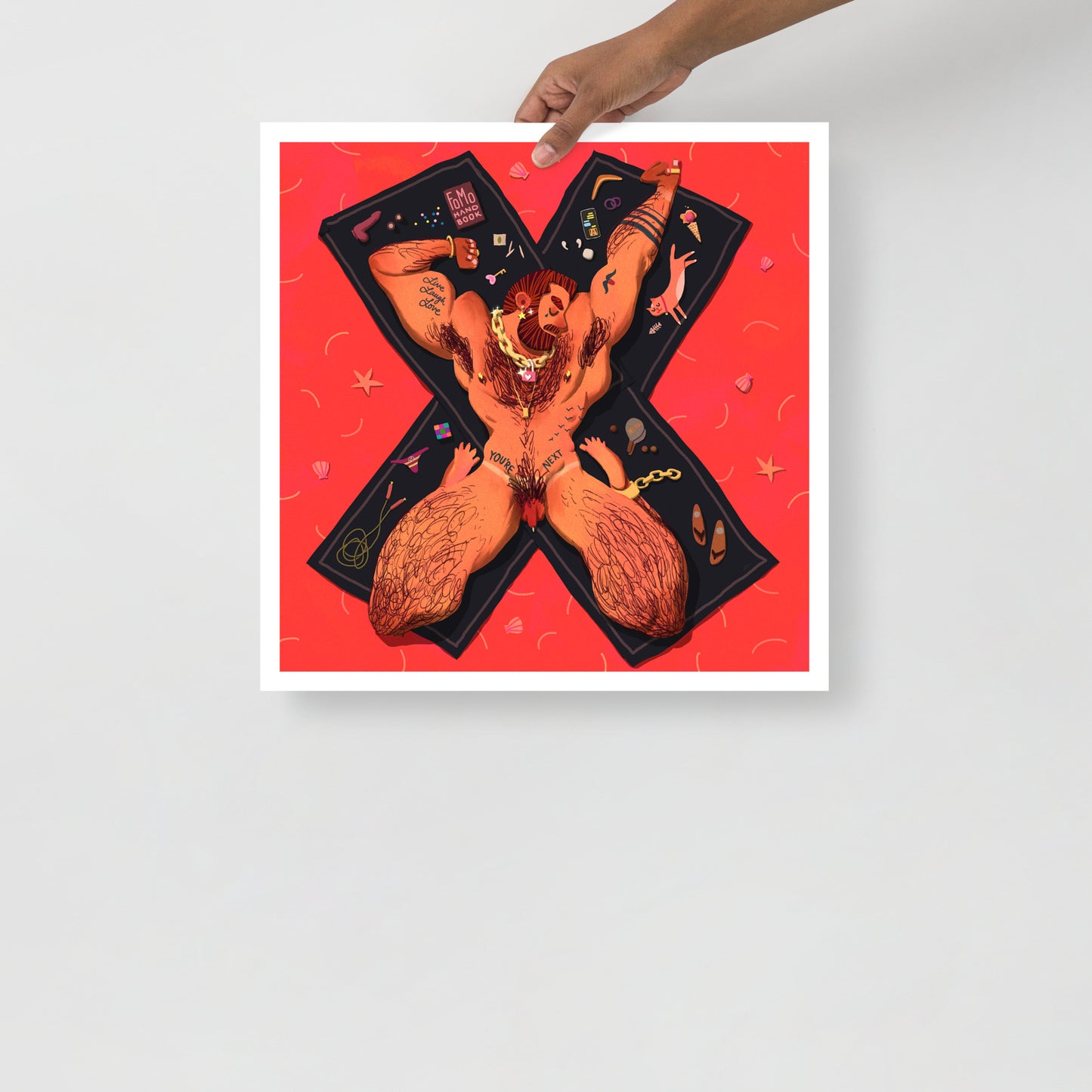 Gay Letter X Print