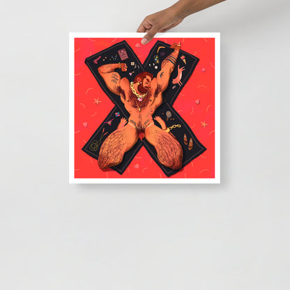 Gay Letter X Print