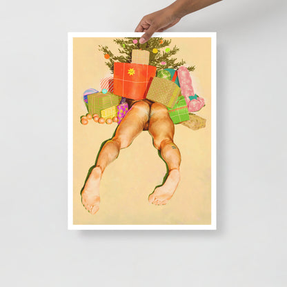 Gay Christmas Holiday Print