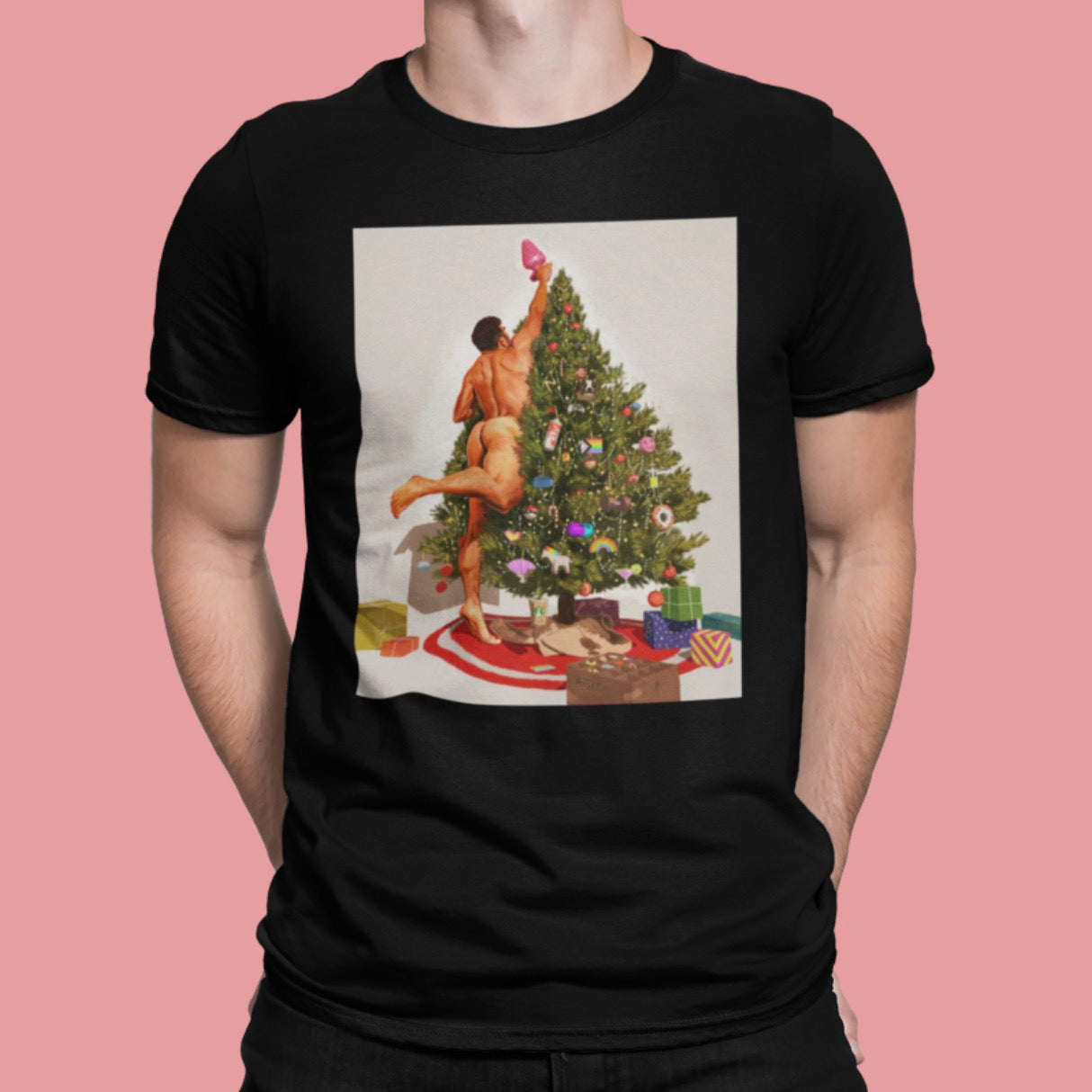 Gay Christmas Tree T-Shirt