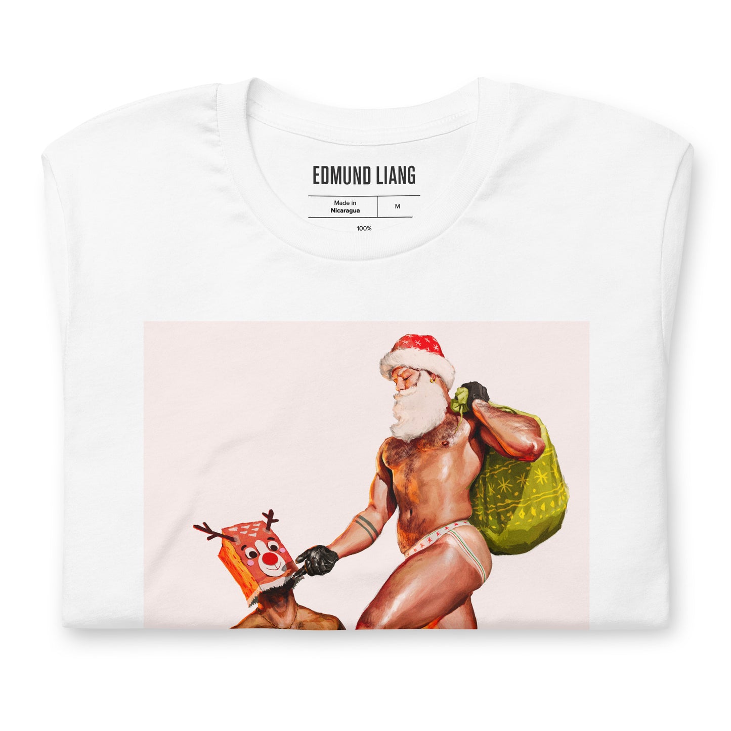 Gay Santa And Rudolph T-Shirt