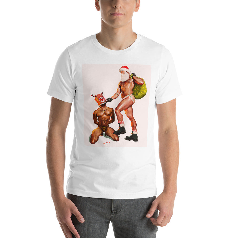 Gay Santa And Rudolph T-Shirt